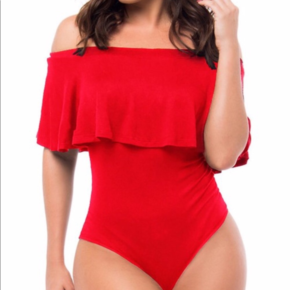 Casual Off-The-Shoulder Swimsuit